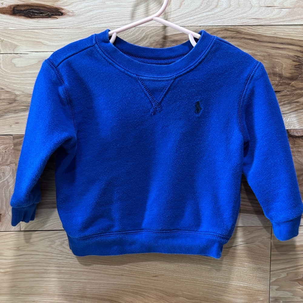 Polo by Ralph Lauren Vibrant Blue Kids Sweatshirt
